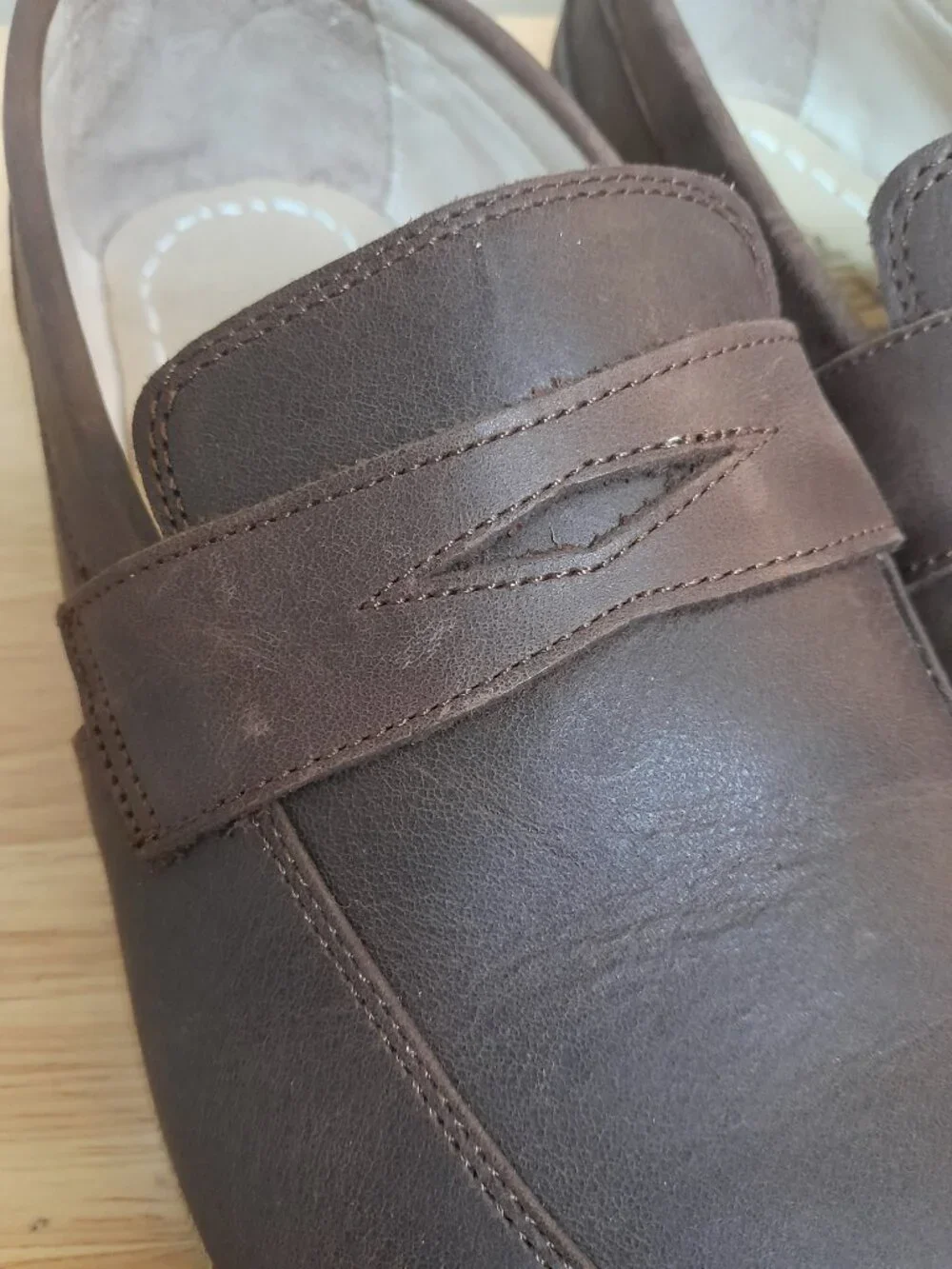 Earthing Harmony Leather Grounding Earthing Barefoot Penny Loafers EU 38